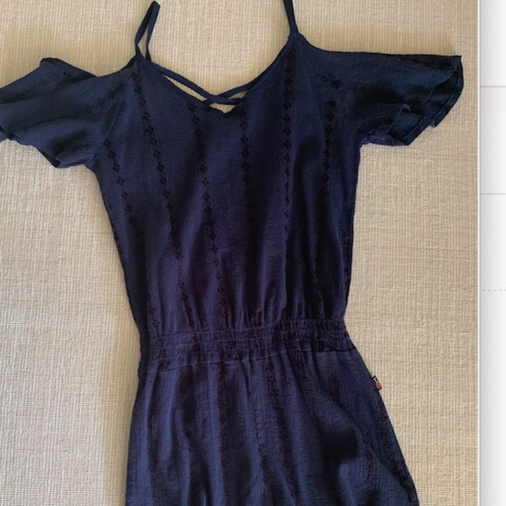 Girls size 14 Navy Romper T2Love